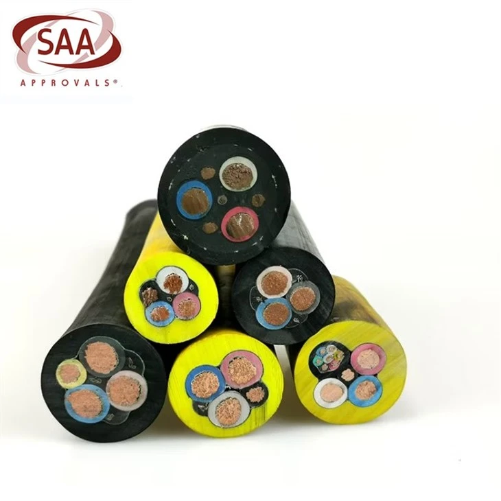 Type 2S 1.1/1.1KV & 3.3/3.3KV Individually Screened Mining Cable